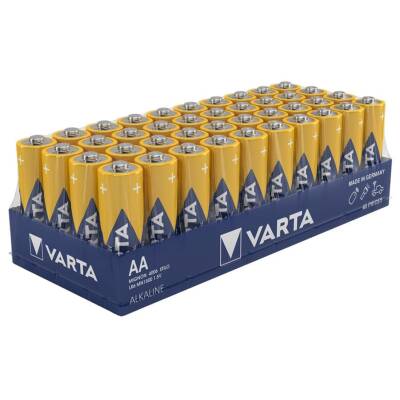 Varta Endüstriyel AA Kalem Pil 1.5V Alkalin 40lı Kutu - 1