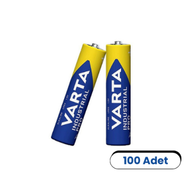 Varta Endüstriyel Pro Alkalin AAA İnce Kalem 100'lü - 1