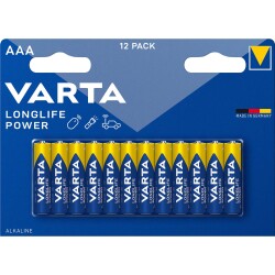 Varta Longlife Power Aaa Alkalin Ince Pil 120 adet Toptan Satış - 2