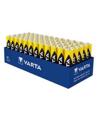 Varta Super Heavy Duty 2 AAA 60'lı Paket - 1