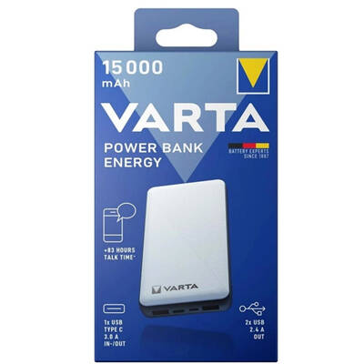 Varta Wireless Powerbank 15000 mAh - 1