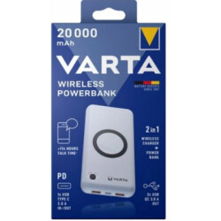 Varta Wireless Powerbank 20000 mAh - 1