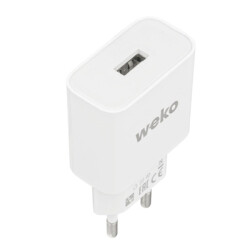 Weko 2.1 Amper Şarj Başlık Adaptörü + Micro USB Kablo - 3