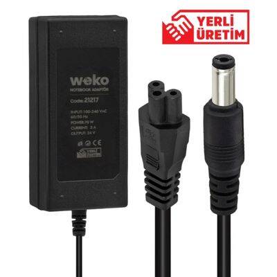 Weko 24 Volt - 3 Amper - 70 Watt Notebook Adaptör - 1