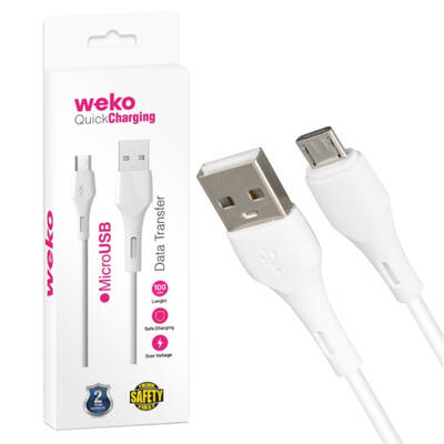 Weko Micro USB Şarj Kablosu Kutulu - 1